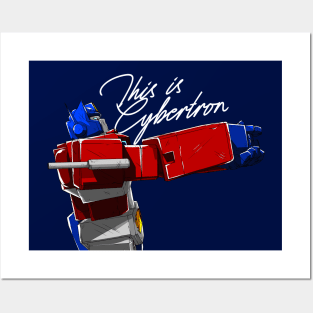 This is Cybertron Posters and Art